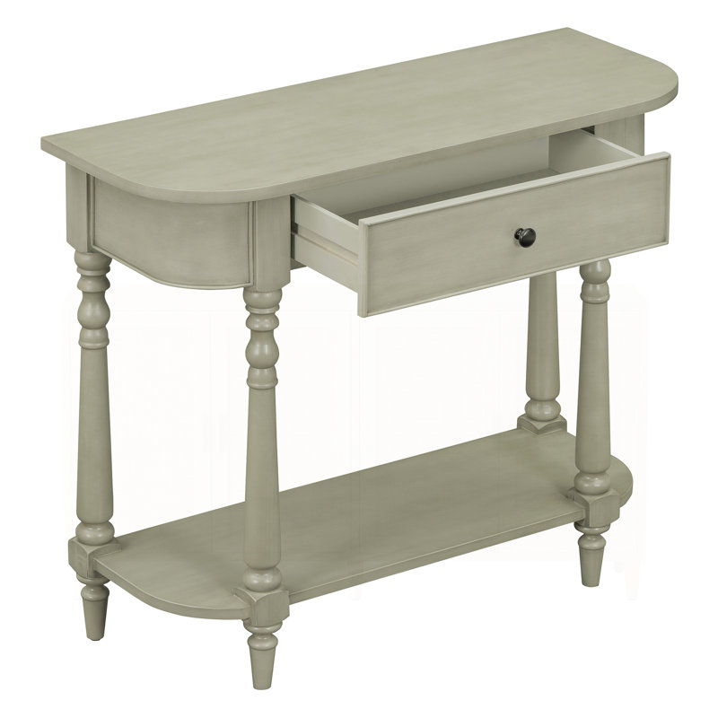 Versatile Narrow Conway with Stylish Design and Practical Storage, Gray