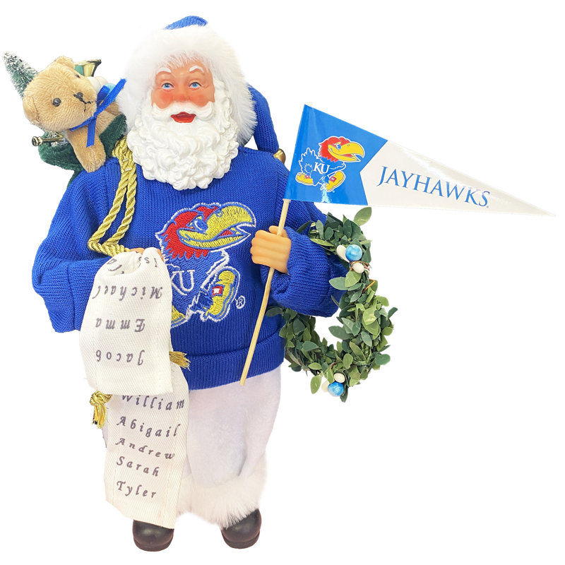 NCAA 12 "College Spirit Proud Santa, Jayhawks de Kansas