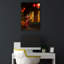 Elegant Chinese Dancer Contemporary Wall Art Print-1327490871
