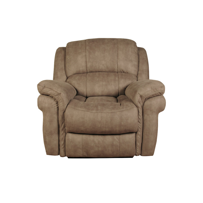 Arles 110cm Wide Standard Recliner, Grey, Manual