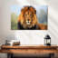Proud Lion - reproduction sur toile tendue-1089983289