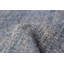 Tapis bleu denim clair en soie noué à la main 5 pi 10 po x 8 pi 10 po