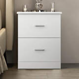 Allyannah 23.6" 2-Drawer Nightstand