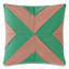 Plage Mitered Outdoor Square Pillow Cover & Insert