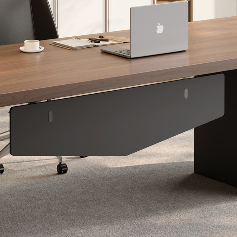 Bureau de style moderne et minimaliste, H 29,53 po x l 78,74 po x P 31,5 po