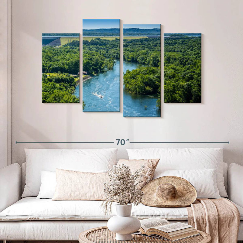 Alvord Table Rock Lake View, H 32 po x l 52 po
