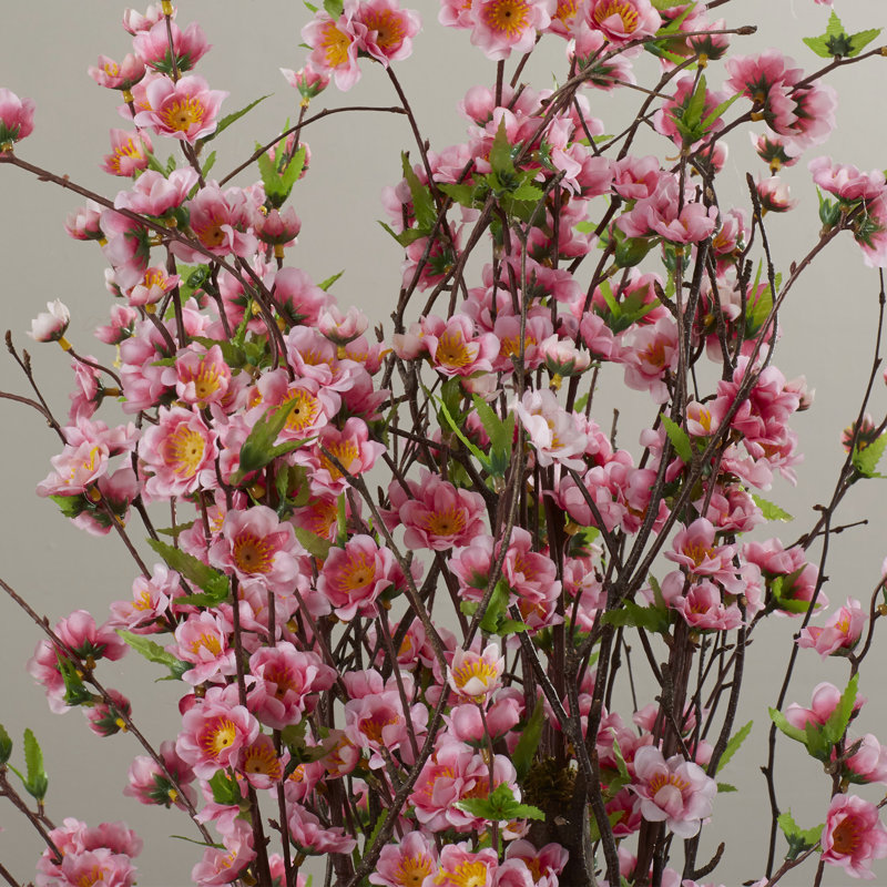 Arbre à fleurs artificielles, H 72 po x l 24 po x P 24 po