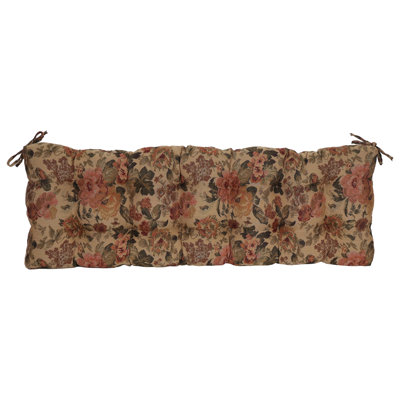 Tufted Tapestry Bench Cushion