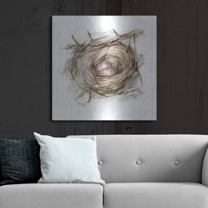 «Bird Nest Study IV» par Ethan Harper, H 36 po x l 36 po