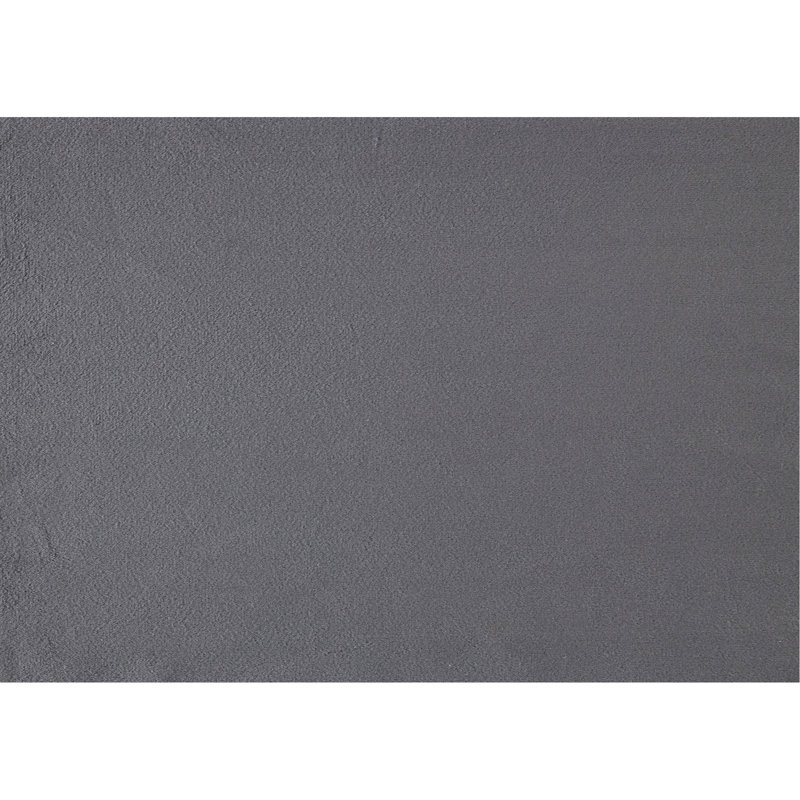 Chaises d'appoint de salle à manger rembourrées en velours gris, 2, support en bois fini noir, 2 pièces, cadre thé