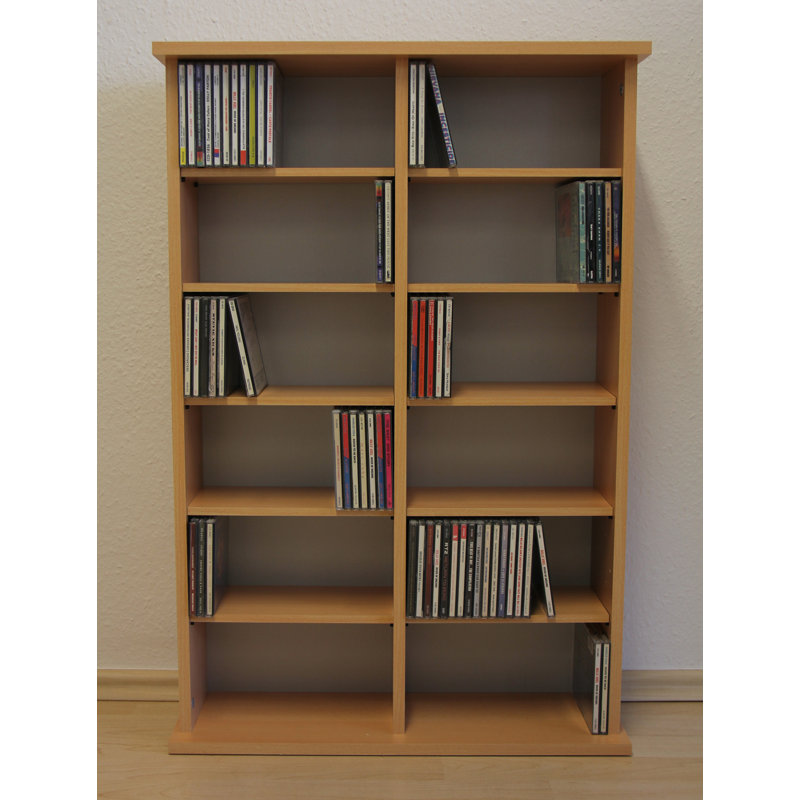 91.5 cm H Multimedia Storage, Beech