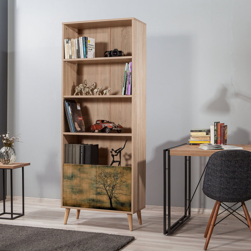 Bibliothèque standard Gelueck H 77,95 "x l 29,53"