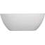 Baignoire de trempage autoportante en résine 59 po avec trop-plein de luxe en blanc mat 59 po certifiée Cupc - Gf-24S03-59Mw