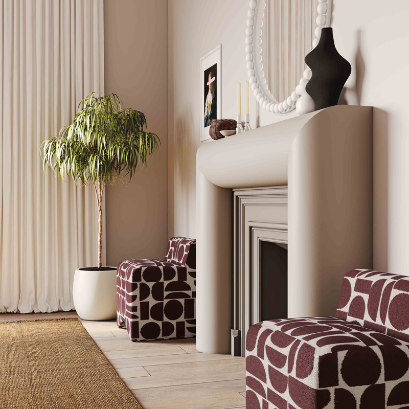 Chalkhill Accent Stool, Merlot