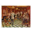 « tonsorial salon », reproduction de peinture à l’acrylique sur toile tendue-33536796