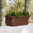 Veranda Traditional Plastic Rectangle Indoor/Outdoor Deck Box Planter-549798966