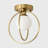 Globe Flush Mount Light-1856189643