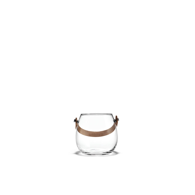 Glass Jar, 3.9" H x 4.3" W x 4.3" D