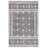 Masahiko Hand Tufted Wool/Cotton Geometric Rug in Ivory/Black-1491666688
