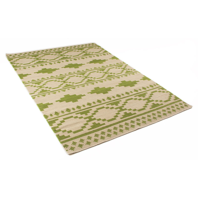 Trainor Ikat Hand Woven Area Rug, Rectangle 200 x 290cm