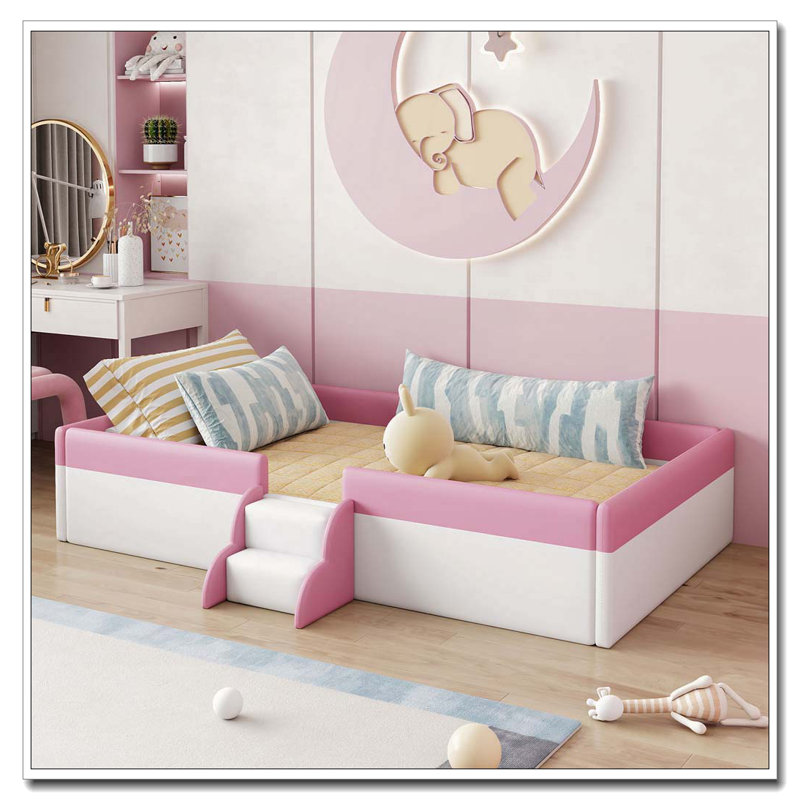 PU Leather Upholstered Daybed, Full/Double