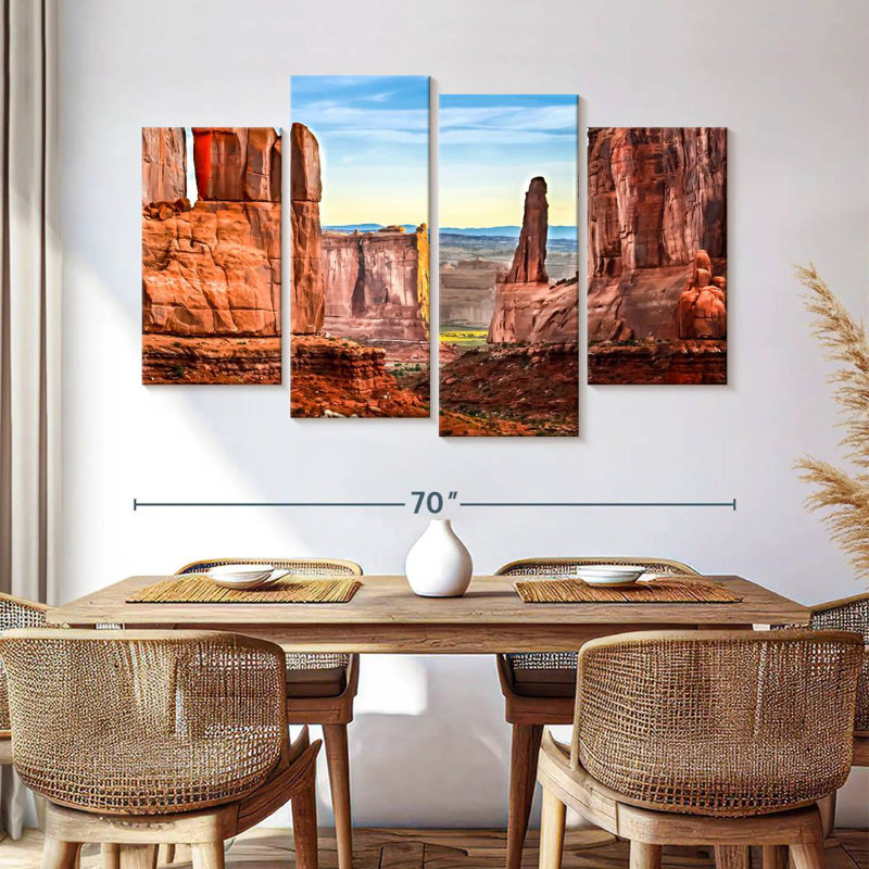 Alvord Red Rock Canyon, Nevada, H 42 po x l 68 po