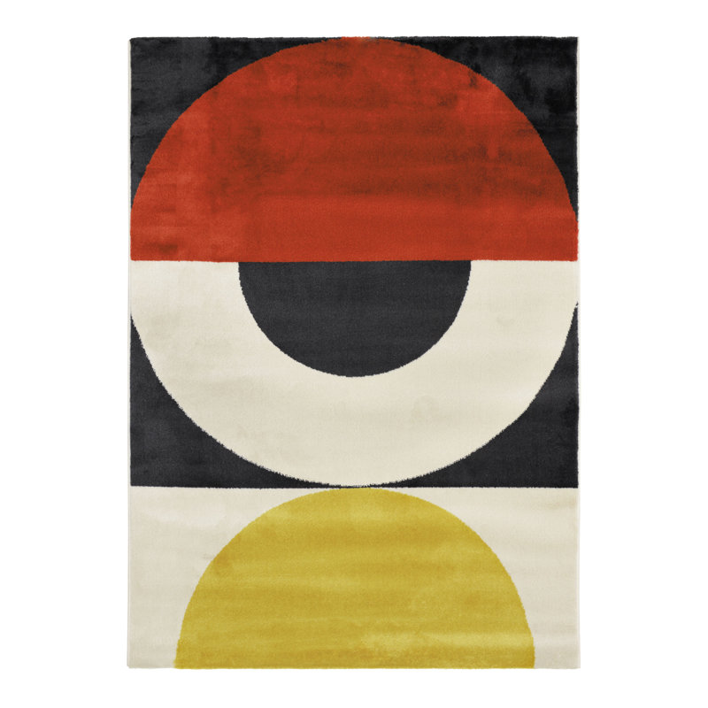Sparkman Abstract Area Rug, Rectangle 133cm x 180cm