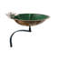 Bain d'oiseaux avec support mural Lilypad