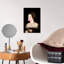 Affiche murale Bubblegum Bitcoin Queen, portrait classique et élégant de rose moderne en format paysage-1566657404
