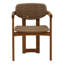 Alva Outdoor Dining Chair Light Brown