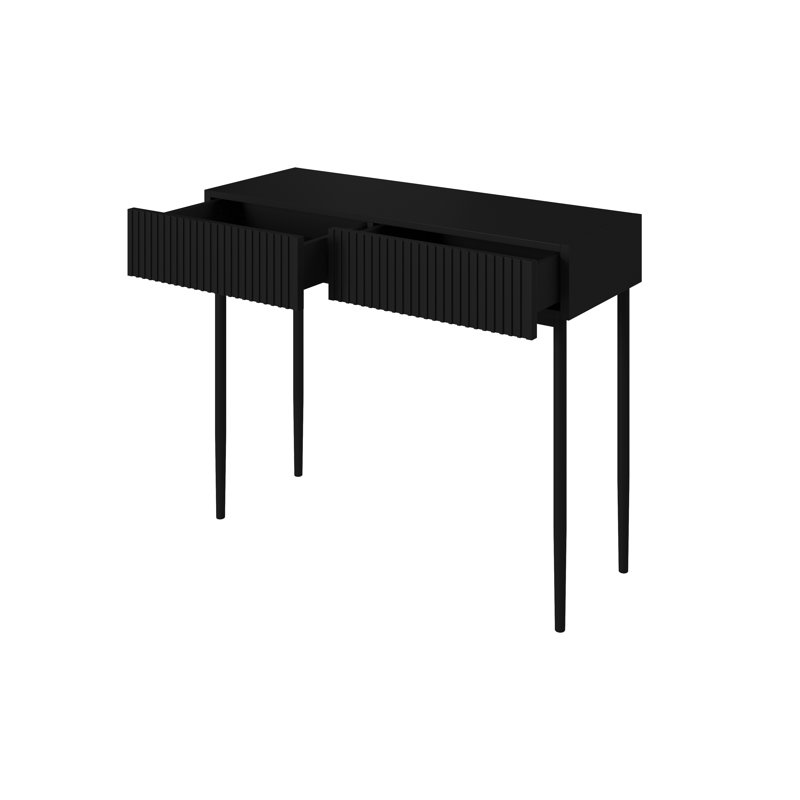 Aleetha Secretary Desk, Black