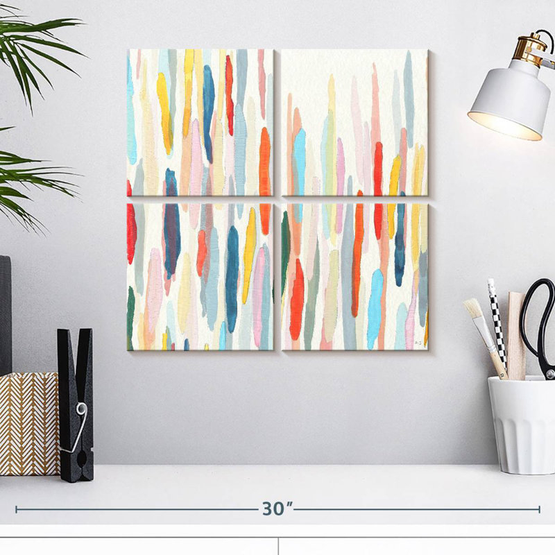 Avery Rhythme et couleur II, H 18 po x l 18 po