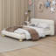 Grand lit tapissier contemporain Horvath