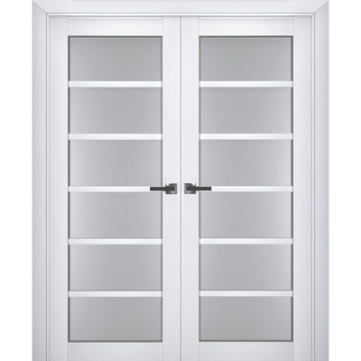 Portes françaises en bois givré Veregio