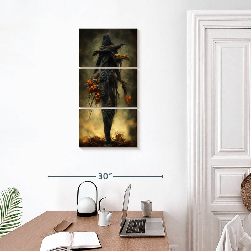 Sorcière d'Halloween, H 32 po x l 15 po
