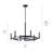 Tolani 6 - Light Wagon Wheel Chandelier-738509874-707100414