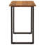 Sheatown Acacia Rectangular Wood Top Dining Table with Steel Base-1933232177