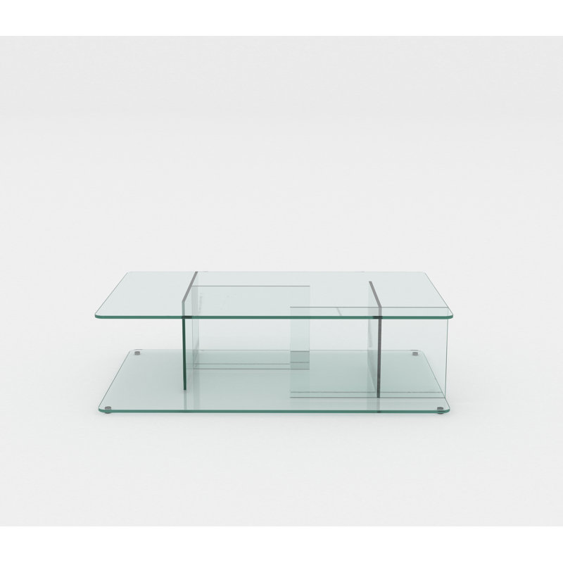 Lucent Glass Coffee Table, Clear