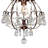 Sidney 1 - Light Bronze Unique/Statement Pendant