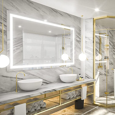Miroir lumineux biseauté Laniel