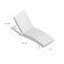 Ensemble de chaises longues avec coussins Prerte-33678933