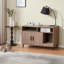 Grande armoire de rangement pour chat en bois avec bac à litière