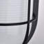 Luminaire à cloison ovale d'extérieur intégré en verre givré H 8,51 po Alaettin-1304659994
