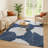 Machine Washable Indoor/Outdoor Chantille ACN2506 Floral Rug-984652928-984652929