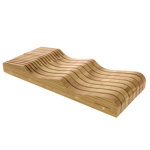 In Drawer Bamboo Knife Block and Cutlery Storage Organizer, Holds up to 15 Knives Bacteria Resistant and Protects Blades