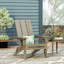 Chaise Adirondack pliable de conception rustique-801276125