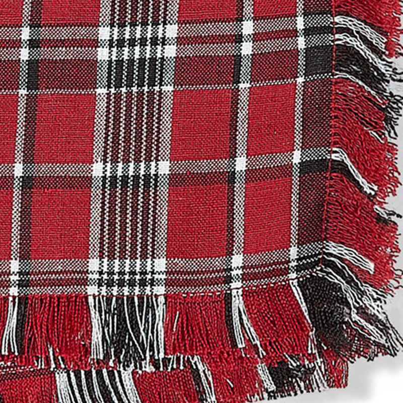 Winter Sketches Napkin S/4 Red