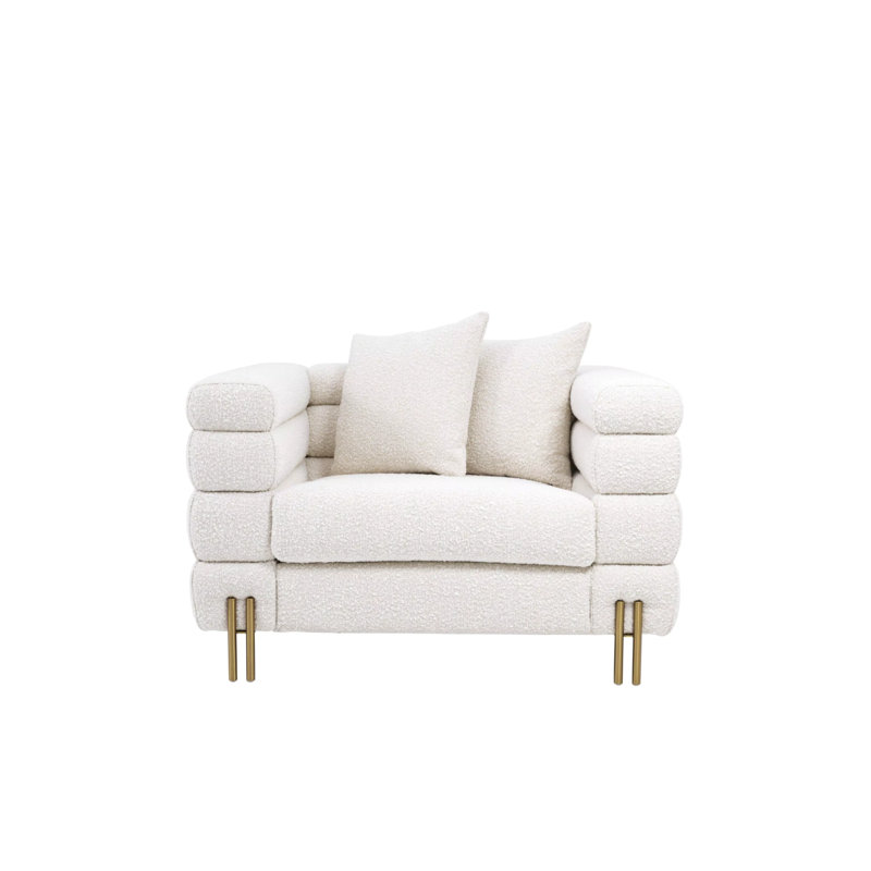 York Armchair, Cream