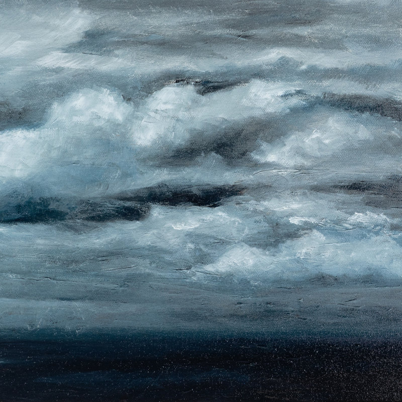Open Seas Print by Shaina Page, 24" H x 24" W x 0.8" D