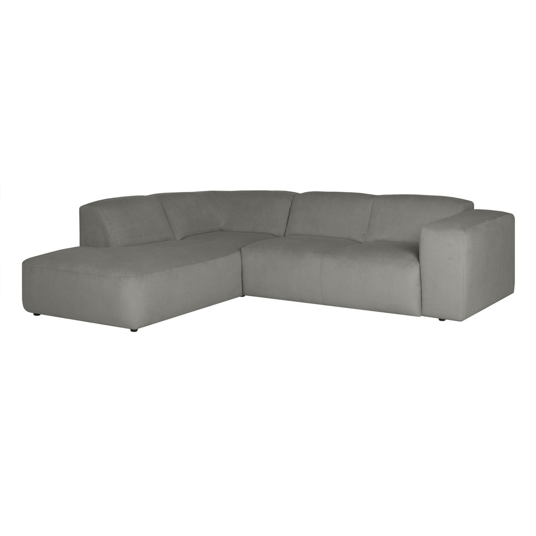 Ecksofa Chiodo - mittelgroßes Sofa Element - Ottomane